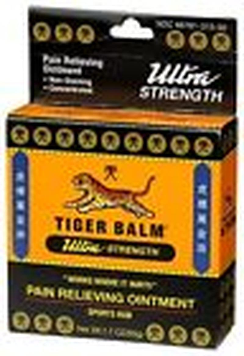 Tiger Balm Muscle Rub 1.7Oz Pain Relief for Aches Sprains Arthritis