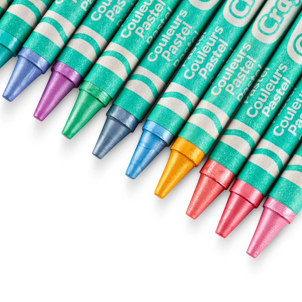 (3 Pack)  24 Ct Pastel Crayons, School Supplies, Art Supplies, Creative Gifts for Kids Ages 3+