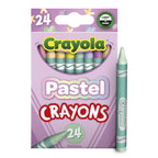 (3 Pack)  24 Ct Pastel Crayons, School Supplies, Art Supplies, Creative Gifts for Kids Ages 3+