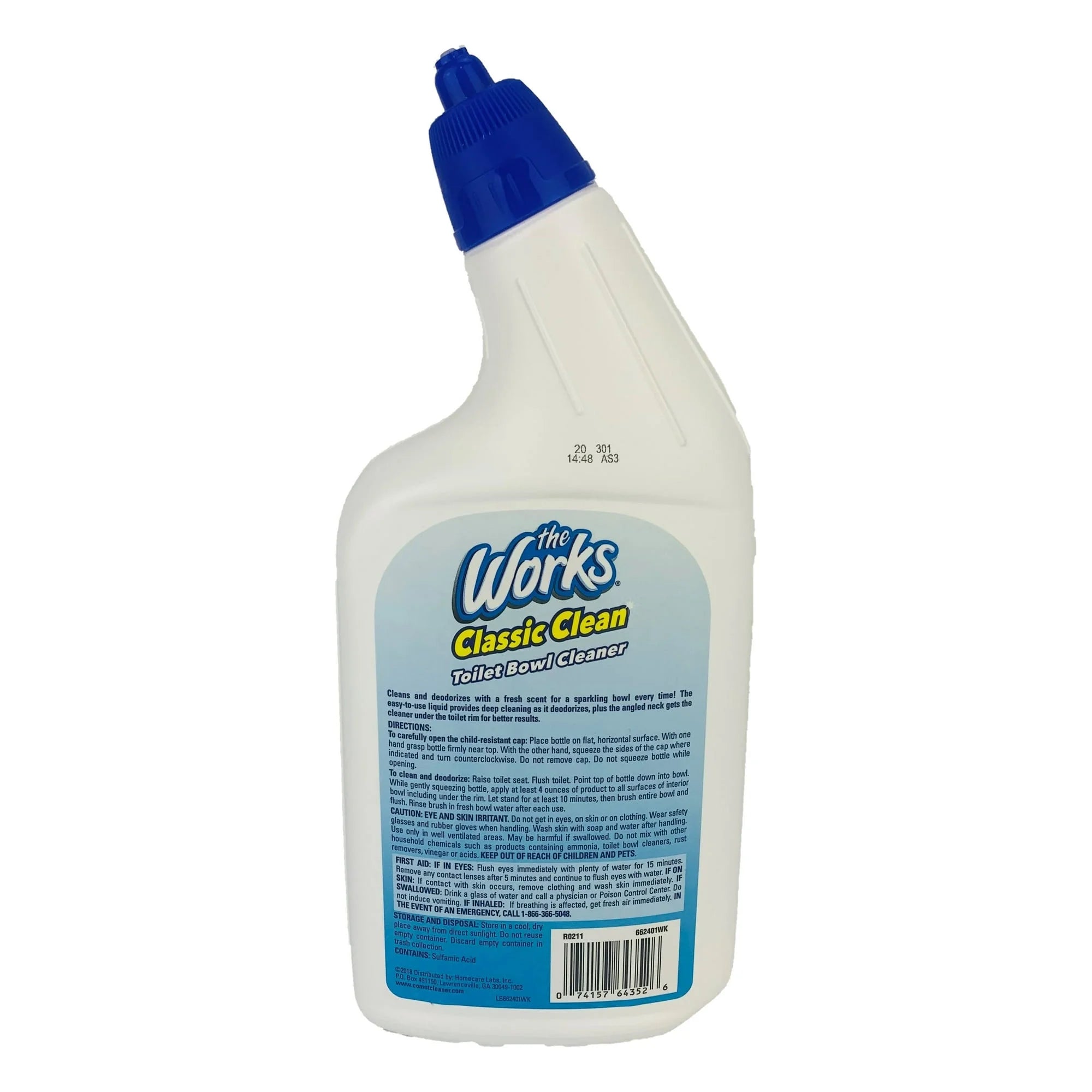 (2 Pack)  Classic Clean Liquid Toilet Bowl Cleaner 24 Floz