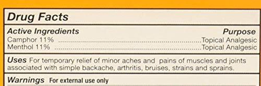Tiger Balm Muscle Rub 1.7Oz Pain Relief for Aches Sprains Arthritis