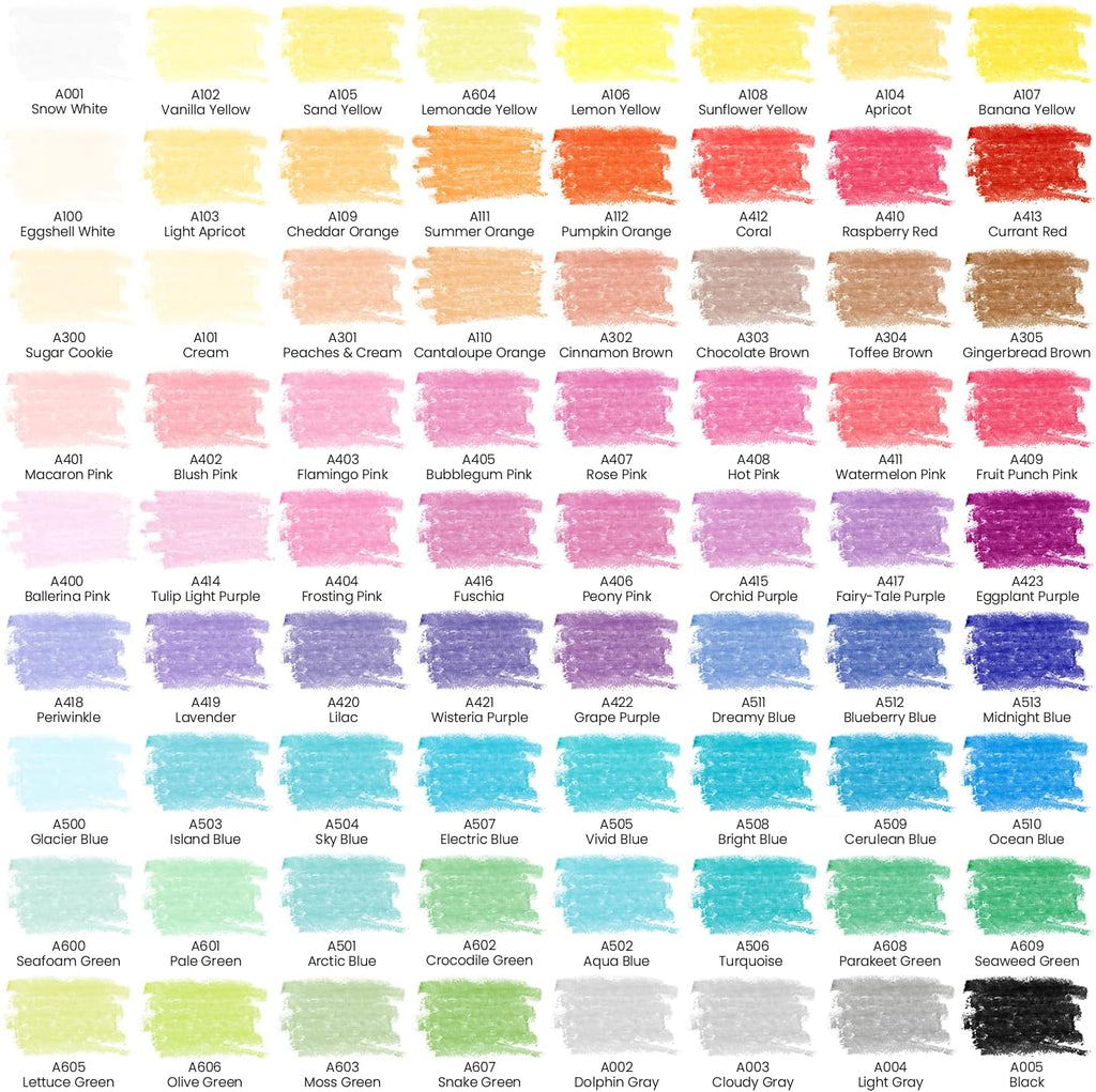 Toddler Crayons, Bulk 216 Count, 6 Packs of 36 Vivid Wax Colors, Regular Size