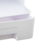(4 Pack) Pen Gear White Tall Organizer Plastic Desktop Organizer