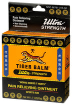 Tiger Balm Muscle Rub 1.7Oz Pain Relief for Aches Sprains Arthritis