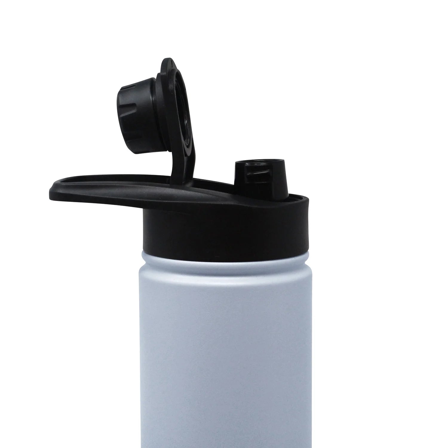 24Oz Blue Ombre Stainless Steel Bottle with Screw Cap Lid, by