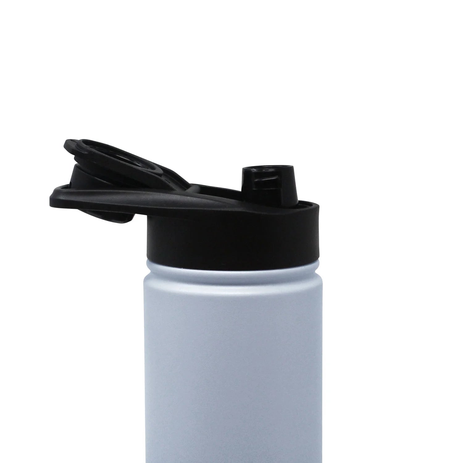 24Oz Blue Ombre Stainless Steel Bottle with Screw Cap Lid, by
