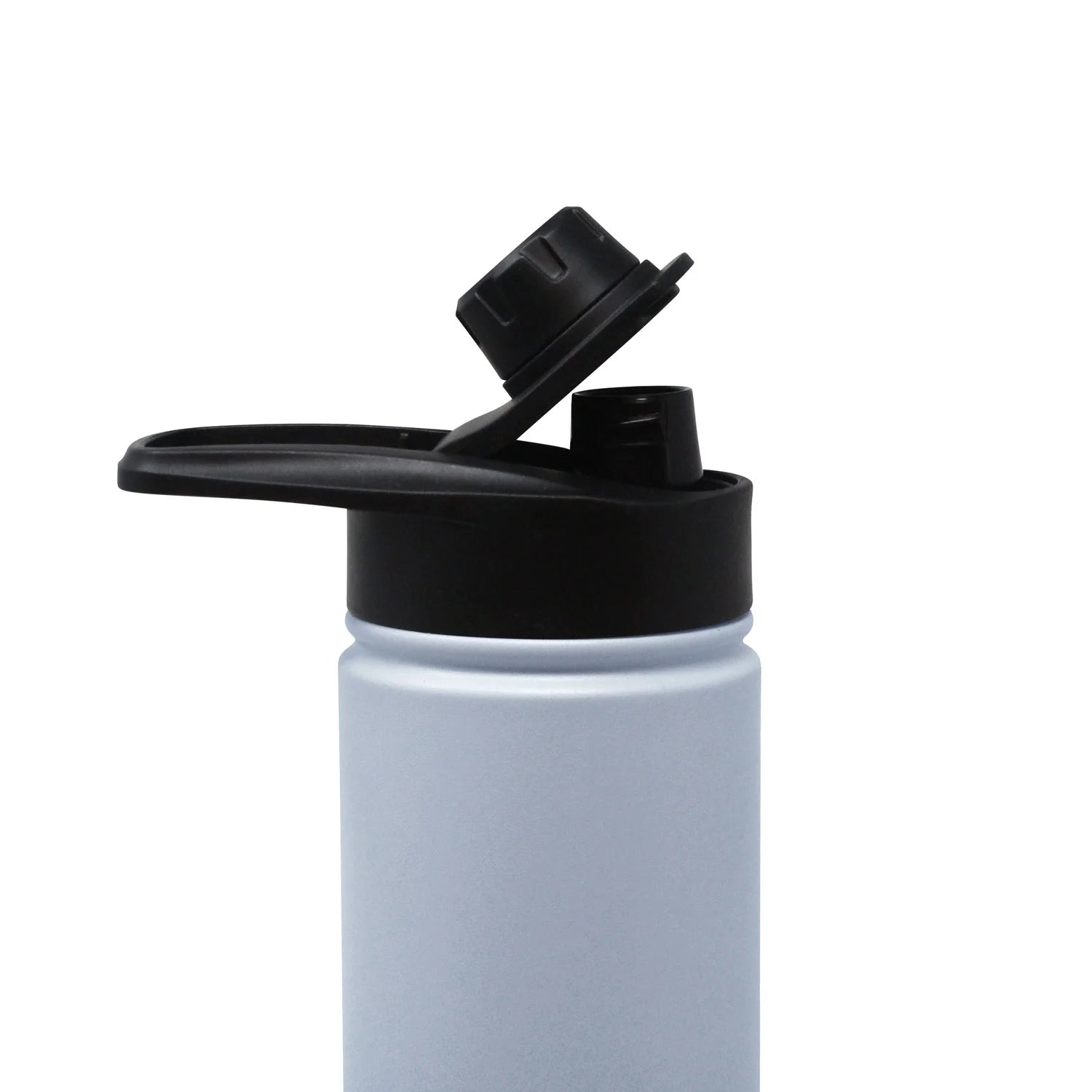 24Oz Blue Ombre Stainless Steel Bottle with Screw Cap Lid, by